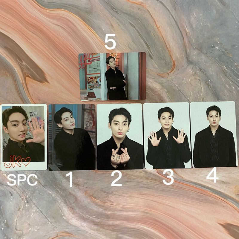 BTS Official Permission To Dance mini photocard MPC PTD PC Ready Jungkook JK