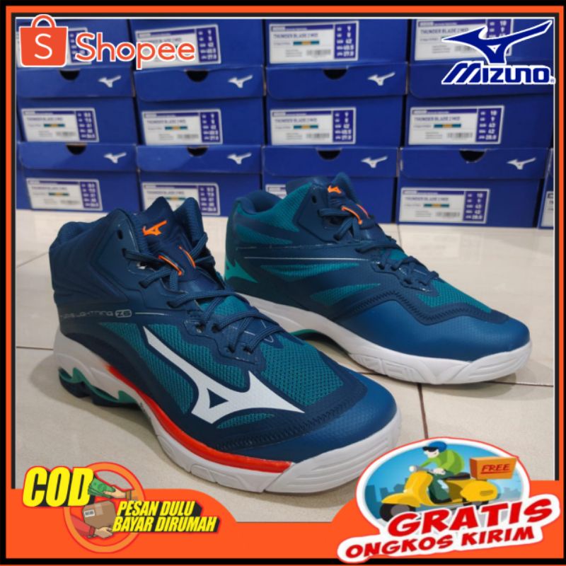 Sepatu volly mizuno wave lightning z6 japan / sepatu mizuno original/ sepatu volli volly volley ball