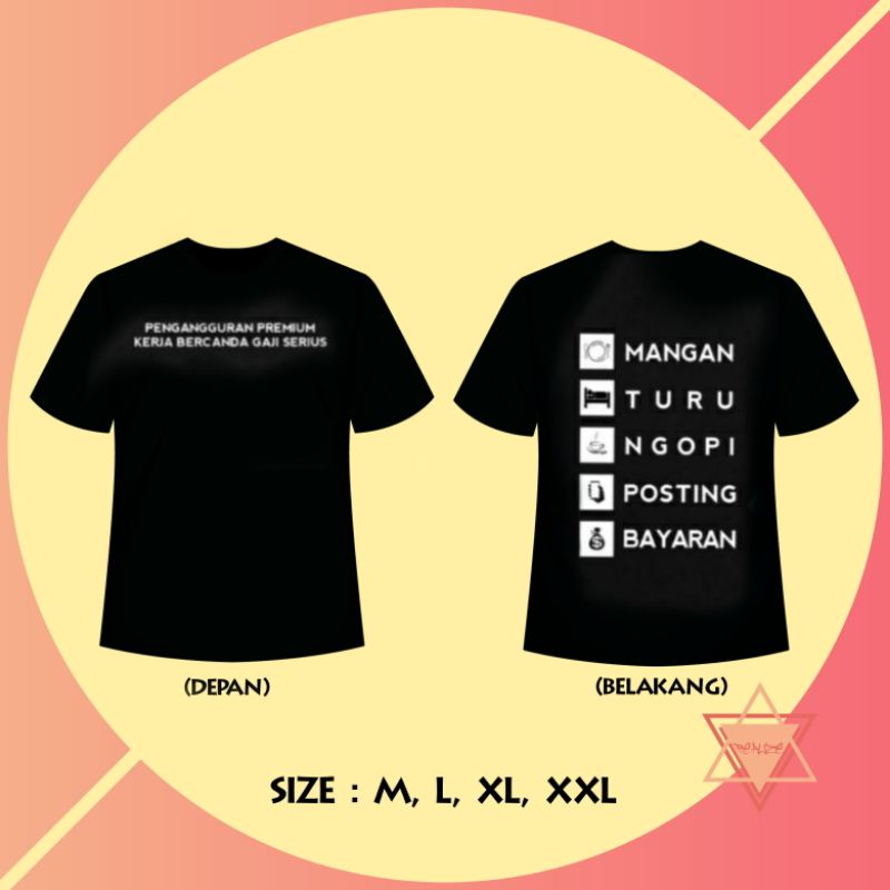 KAOS MANGAN TURU NGOPI POSTING BAYARAN