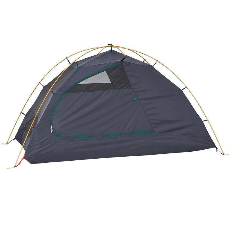 QUECHUA Quickhiker Tenda Trekking Fresh &amp; Black Untuk 2 Orang