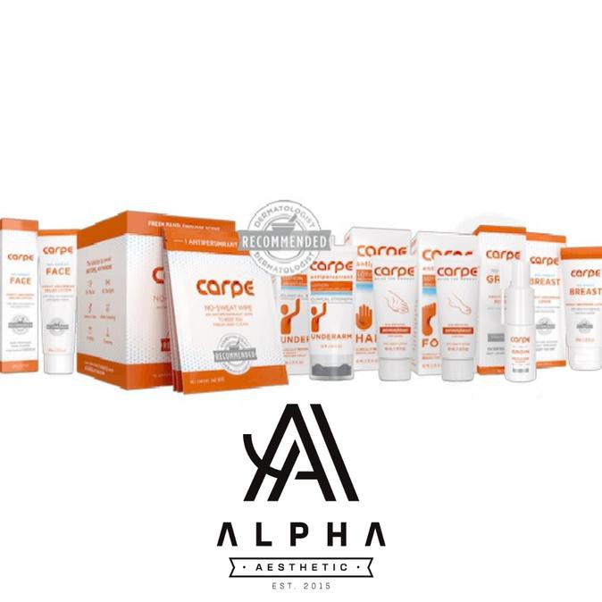 Termurah Carpe Lotion Obat Hiperhidrosis Anti Perspirant Keringat Berlebihan - Wipe