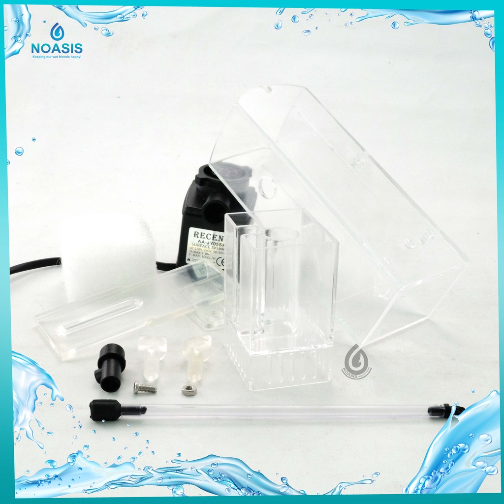 RECENT JY 05 SK 8 W SURFACE SKIMMER POMPA PEMBERSIH PERMUKAAN AQUARIUM