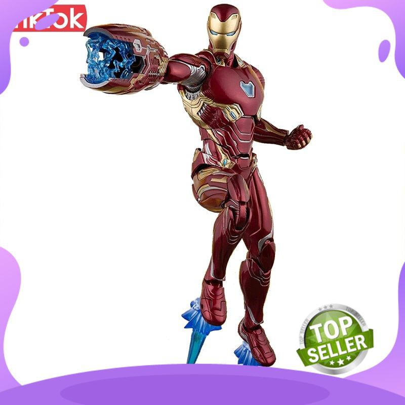 Action Figure Import Film Avengers Infinity War Iron Man Mk50 Ironman Mark50 Mainan Action Figure Mo