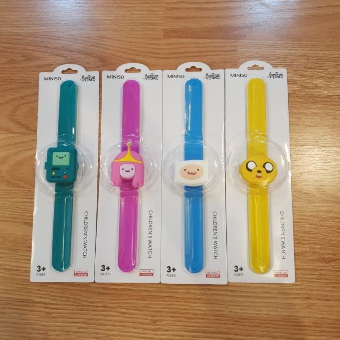 Jam Tangan Anak Adventure Time / Adventure Time Unisex Watch Miniso JP