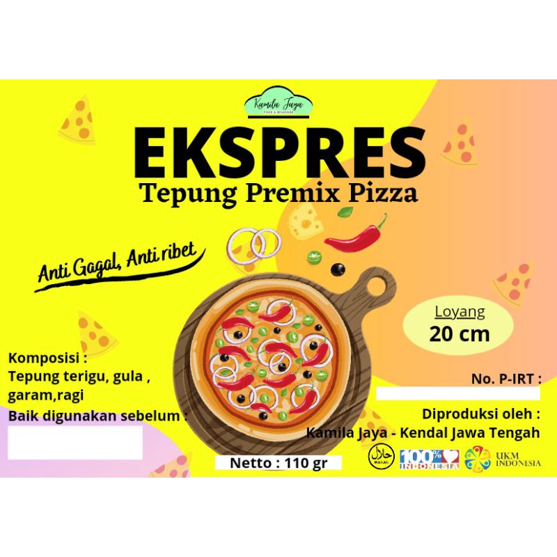 

Tepung Premix Pizza Anti gagal anti ribet Tepung premix pizza express HARGA PROMO