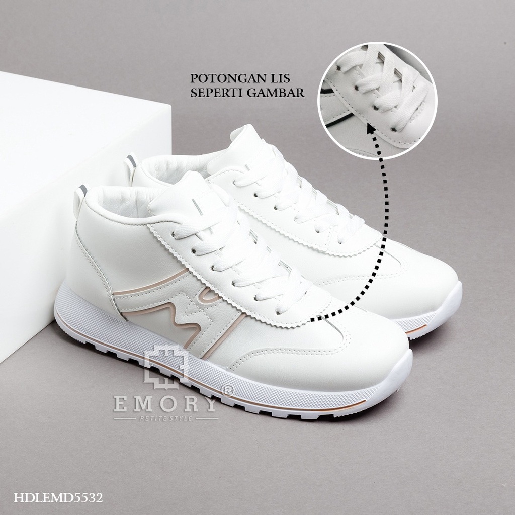 SEPATU SNEAKERS WANITA  EMORYSTYLE  Bellina  HDLEMD 5532 MARBELAYUK