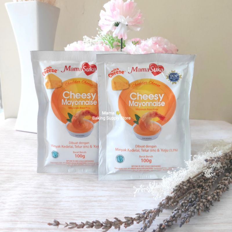 

MAMA SUKA Cheesy Mayo Mayonnaise Mayonais Rasa Keju Mama Suka