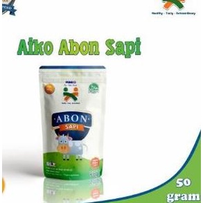 

➮ Aiko Abon Sapi untuk Mpasi 50 gr Halal, Non Msg ➢