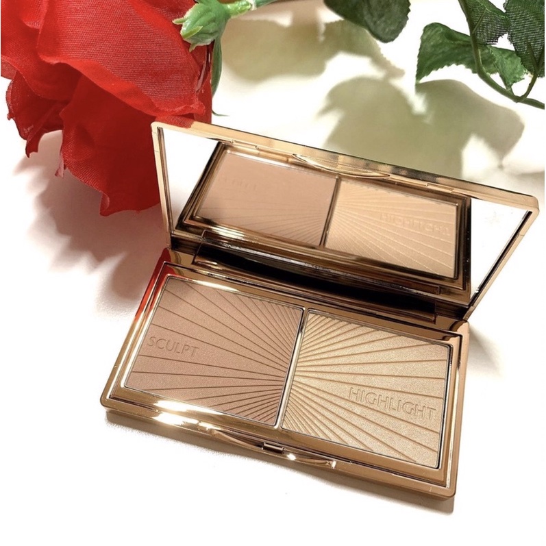 Jual Charlotte Tilbury Filmstar Bronze & Glow Duo (Highlight Contour