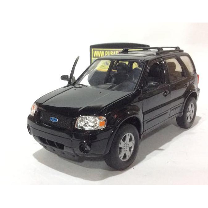 2005 Ford Escape Limited (Hitam) - Skala 1:24 - Welly (Diecast) - Termurah 