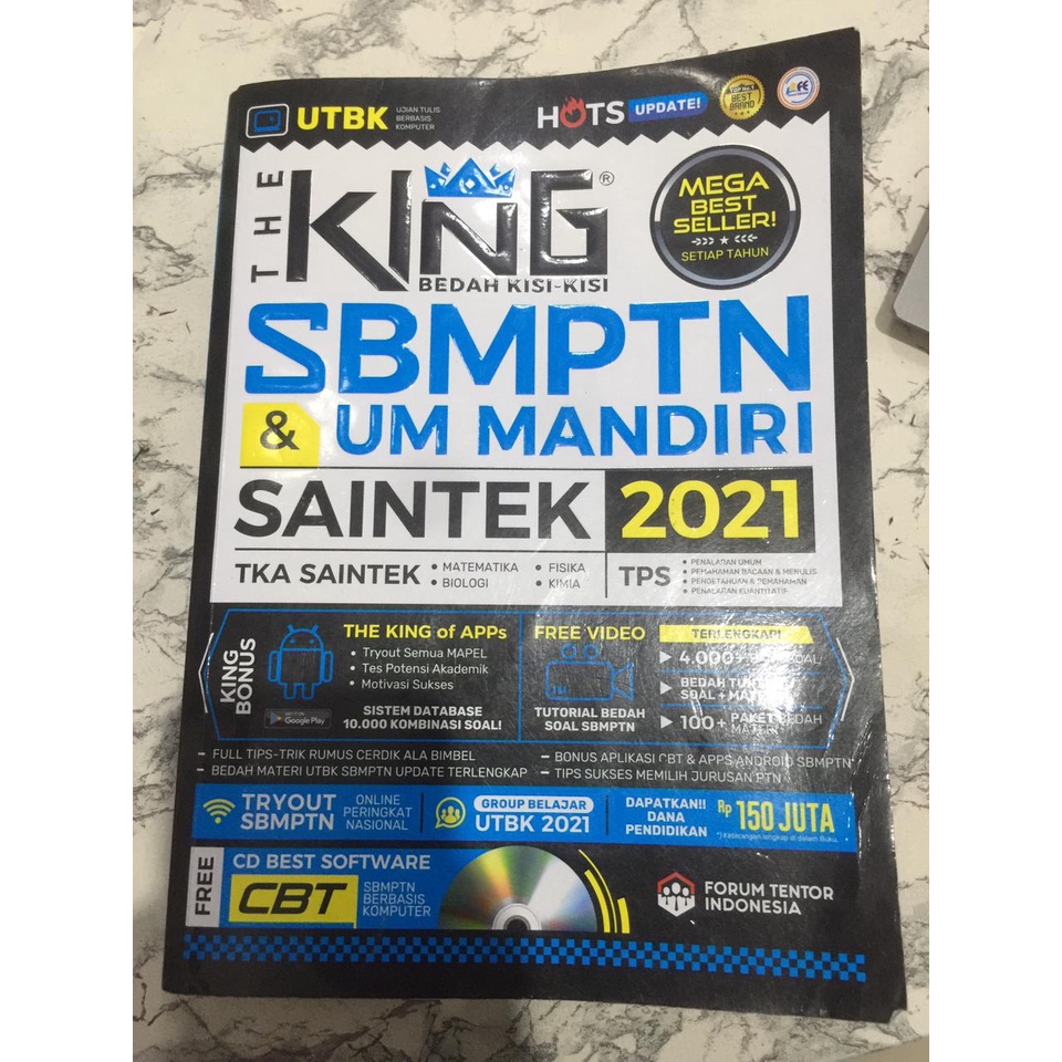 preloved the king sbmptn saintek 2021