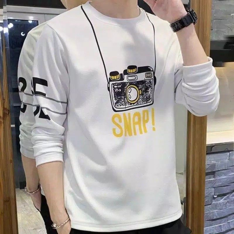 SWEATER PRIA LENGAN PANJANG KAOS PRIA LENGAN PANJANG