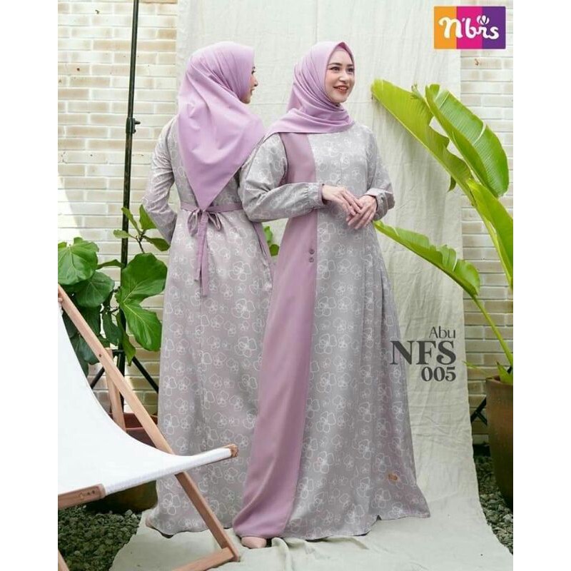 Gamis Terbaru NFS 05 NIBRAS