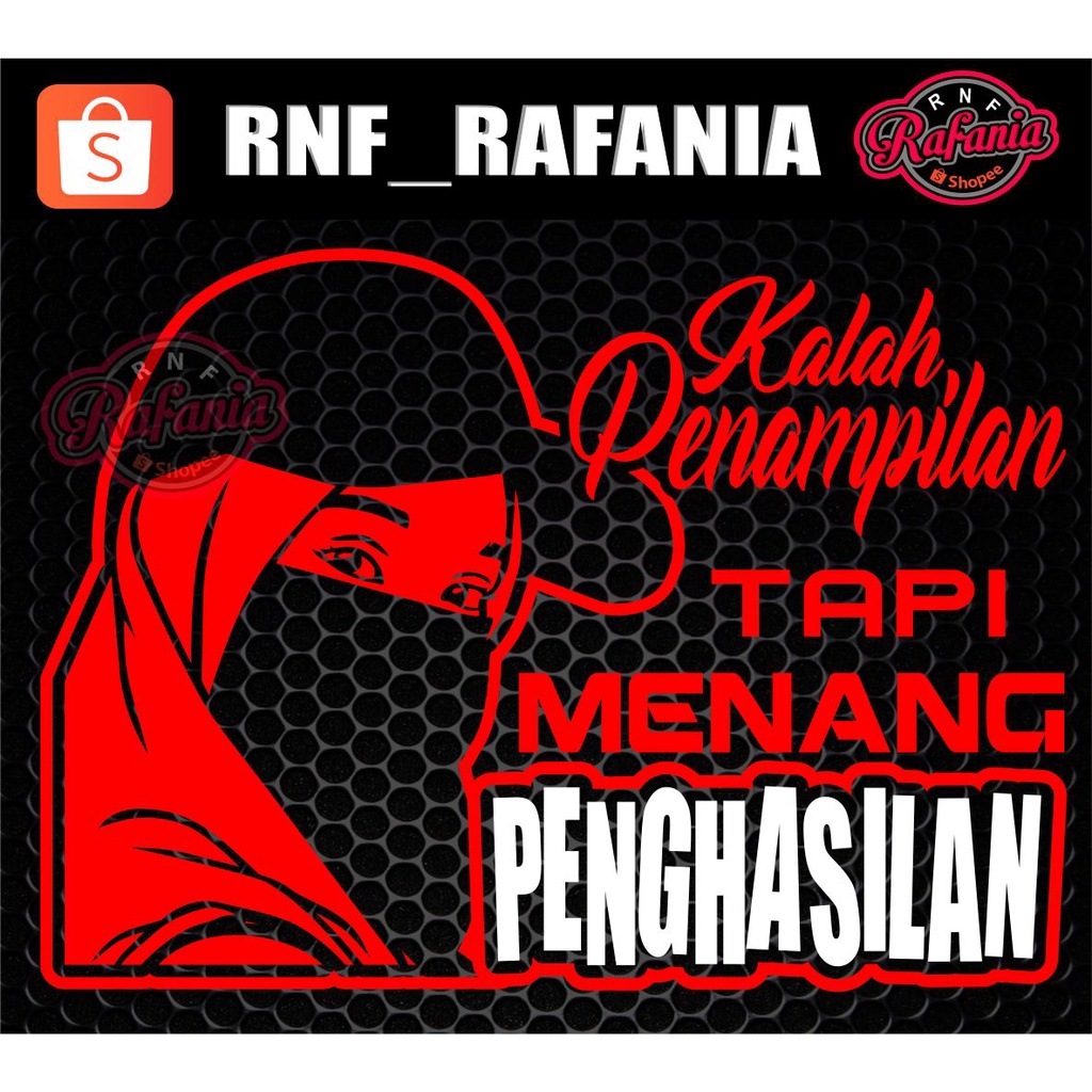 CUTTING STICKER KACA PINTU MOBIL KALAH PENAMPILAN TAPI MENANG PENGHASILAN