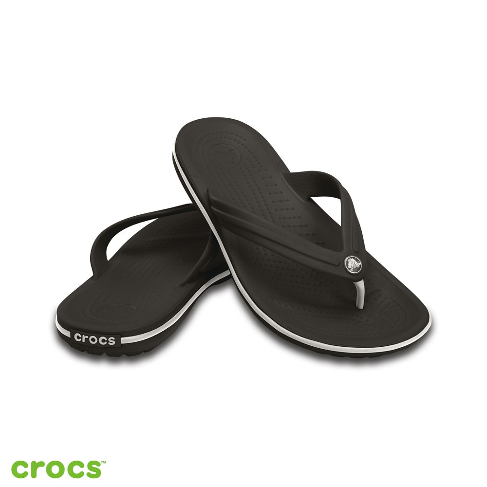 Sandal Crocs Bandflip  / Crocs Jepit / Sandal Jepit / Sandal Pria / Crocs Pria / Band Flip- BLACK