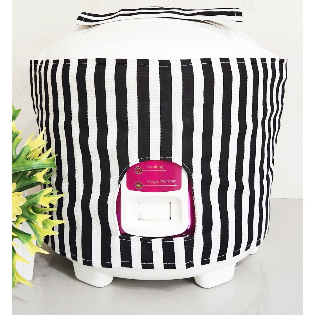 Kain Pelindung Kain Penutup Sarung Magicom Bahan Kanvas Motif Line Besar OS298