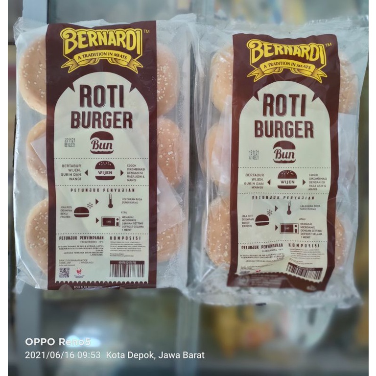 

Roti burger isi 6