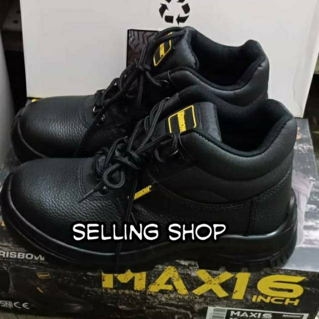  Sepatu  Safety  Shoes Krisbow  Maxi 6Inch Shopee Indonesia