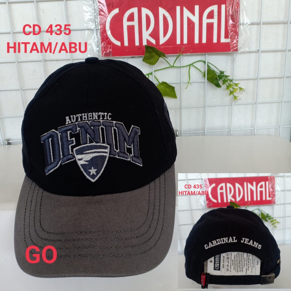 gos TOPI CARDINAL JEANS 100% ORIGINAL topi cardinal brand topi cardinal terbaru jeans