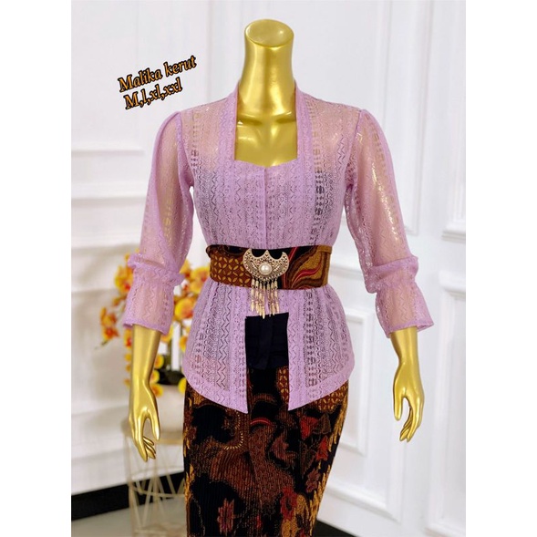 kebaya brokat Korea lace terbaru