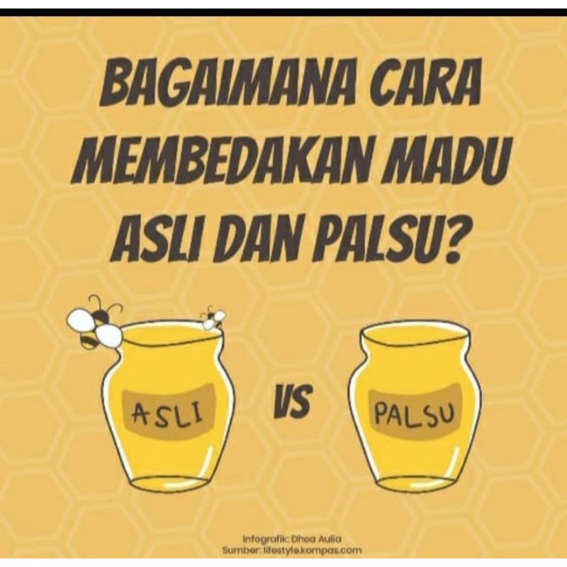 GOLD HONEY 100% MADU MULTIFLORA SUPER,DIJAMIN ASLI DAN MURNI 1 KG