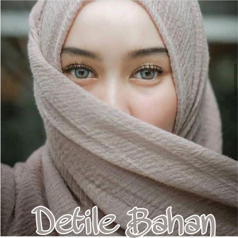 Pashmina Crinkle Negro Shawl 190X90 CM