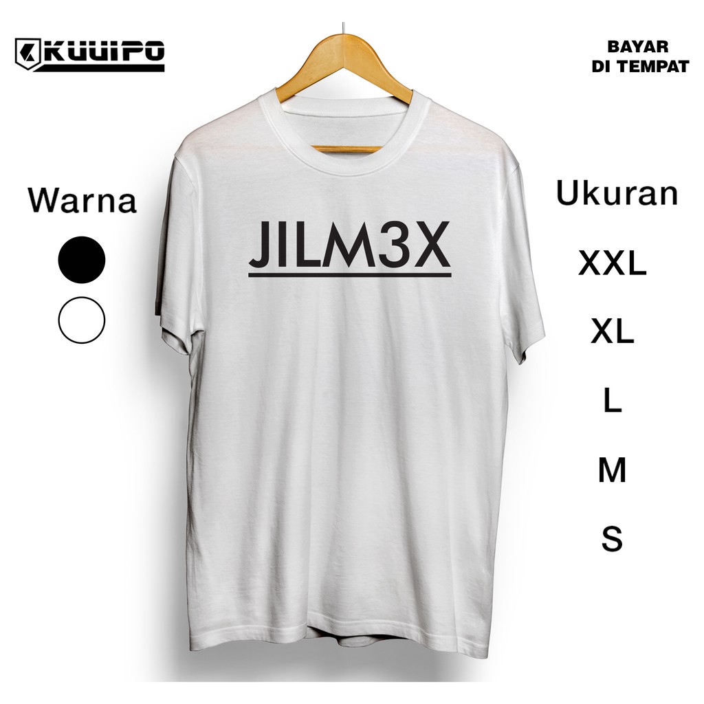 Kaos JILM3X / jilat mmk / baju distro cowok gaul / ngeteh asu bau memek / pakaian cowok lucu murah