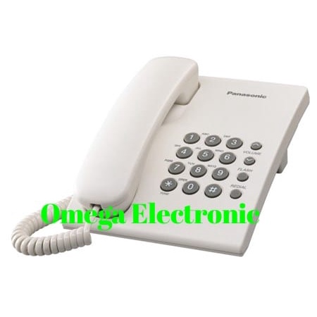 Panasonic KX-TS500MX - Telepon Kabel Kantor Rumah Gantung Kabel KX-TS500 TS 500