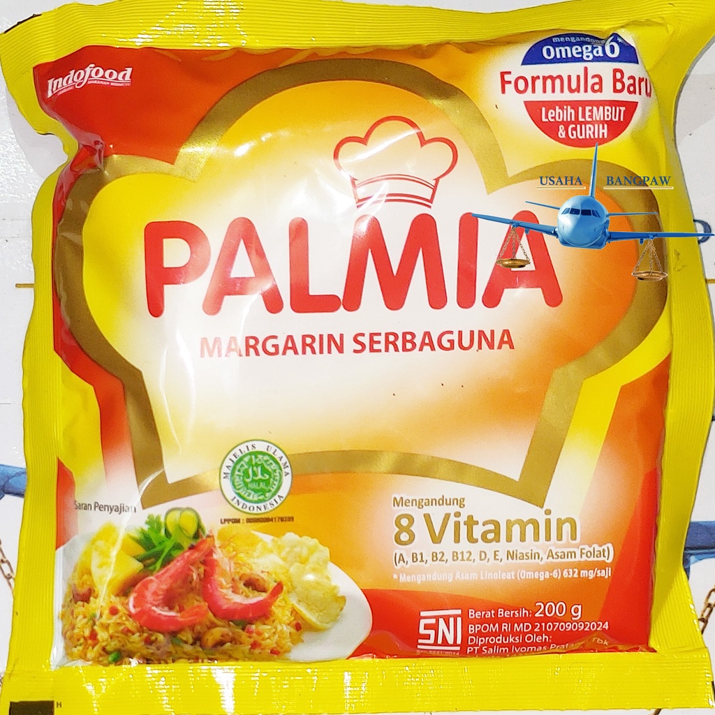 

PALMIA MARGARIN SERBAGUNA 200GRAM