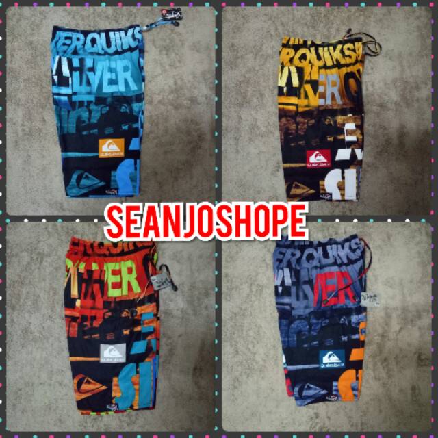 CELANA PENDEK 3/4 SURFING/HAWAI/PANTAI QUICKSILVER