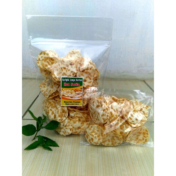 

Kripik Tempe Kriuk Sofia 150 Gram