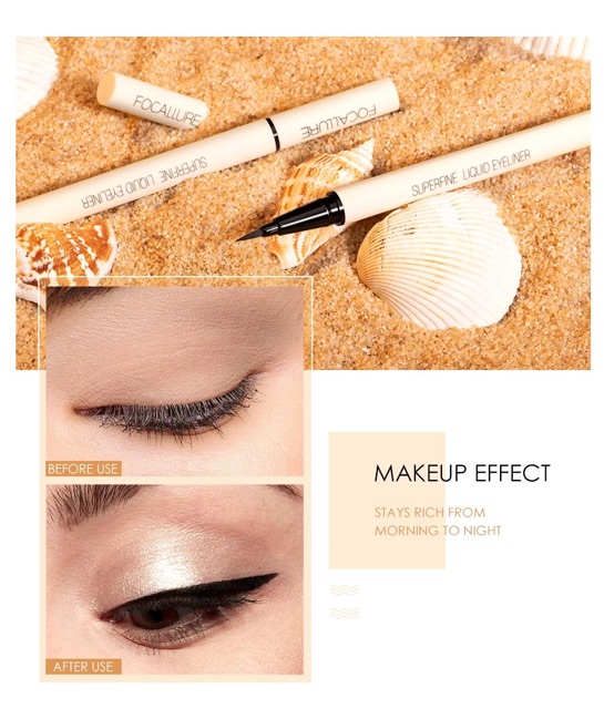 (READY &amp; ORI!) Focallure Superfine Liquid Waterproof Eyeliner FA91 FA 91 Tahan Lama Waterproof