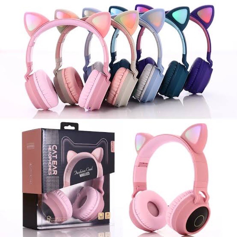 headphone gaming cat ear