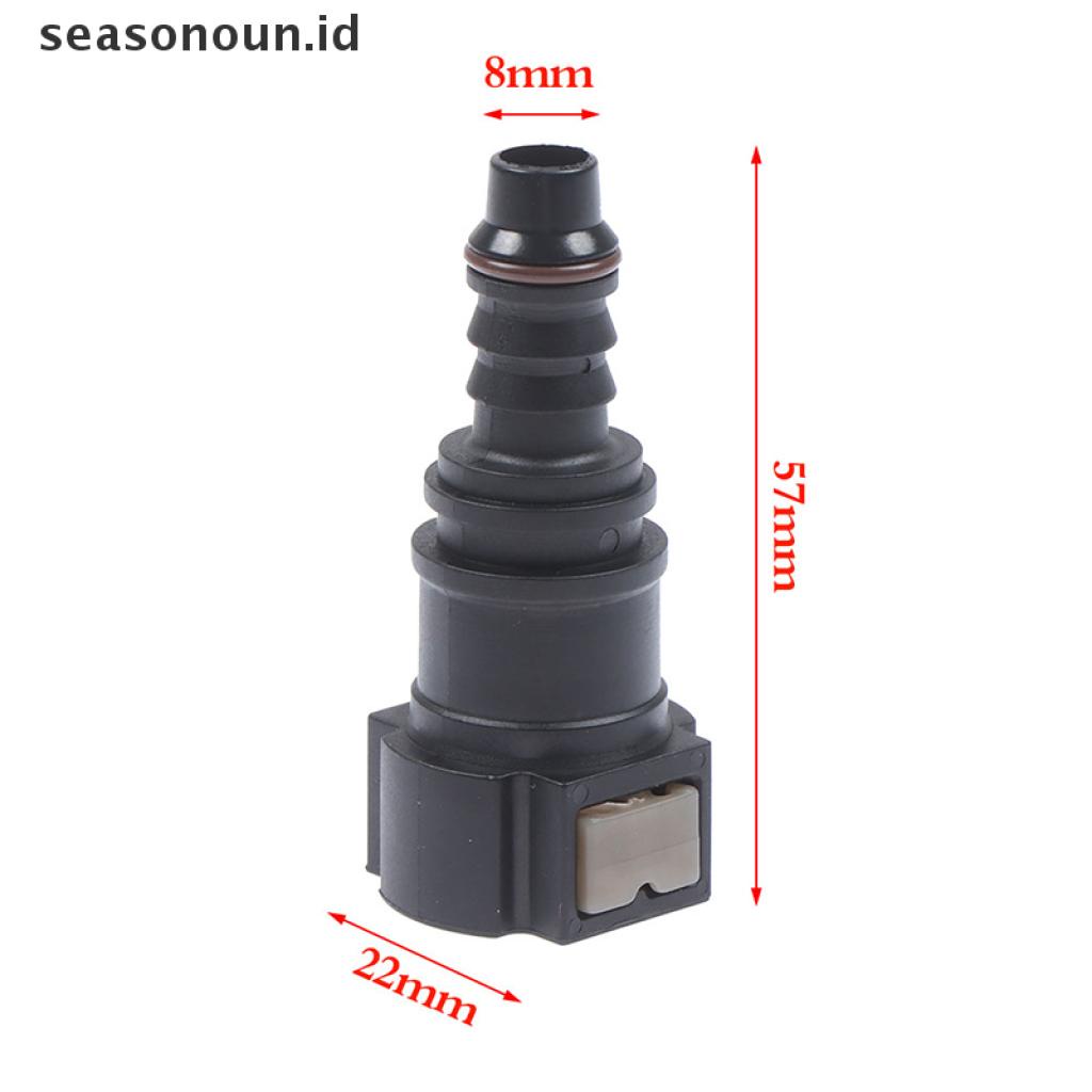 (seasonoun) Sambungan Selang Bahan Bakar Mobil Quick Release Ukuran 8mm 9.89