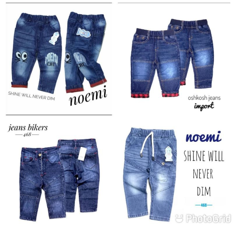 Celana Jeans Anak Panjang  468 (1_4 Tahun)