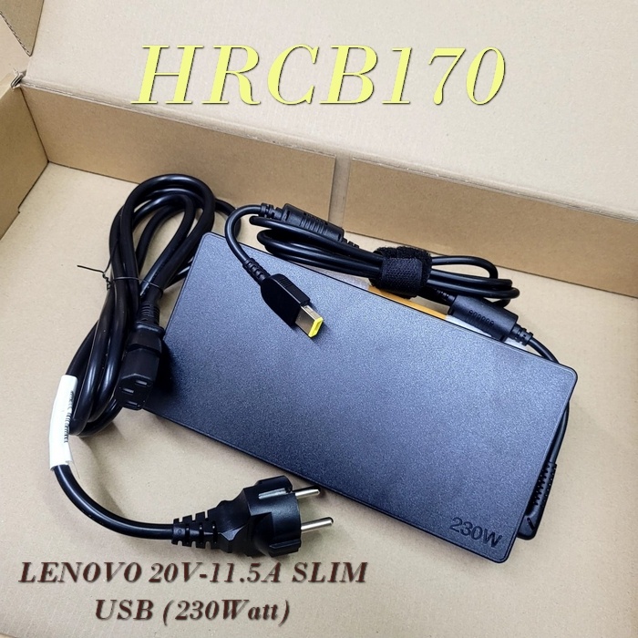 Adaptor Charger Lenovo Thinkpad P70 P71 P50 Y910 Yoga A940 230W USB -HRCB