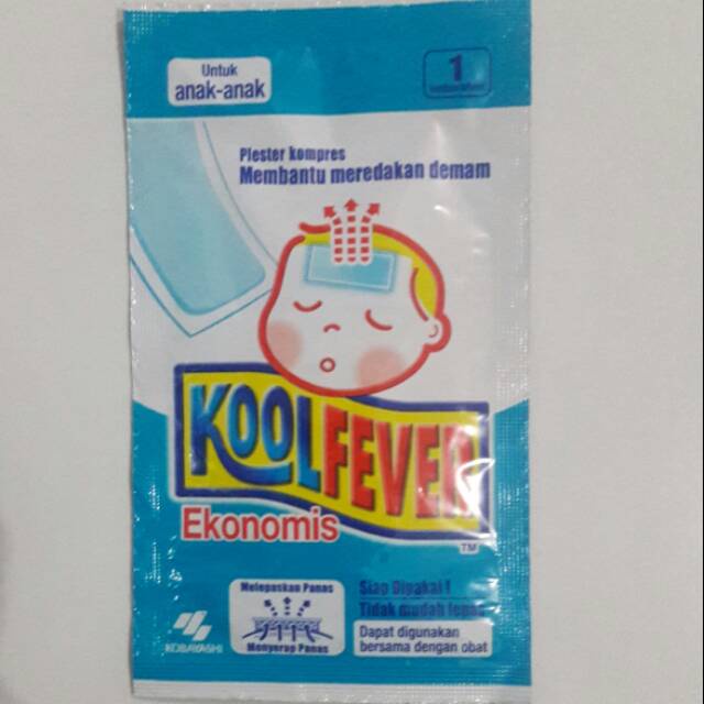 Kool Fever ANAK Kemasan EKONOMIS Renceng isi 6 PCS