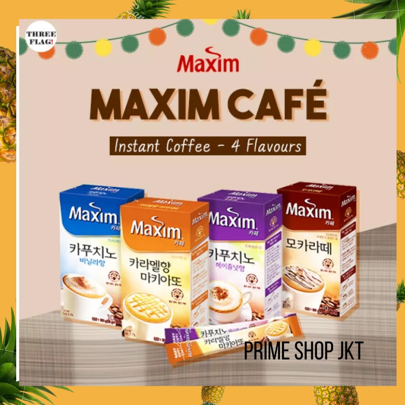 

Kopi Korea Maxim Cafe Series Maxim Coffee Cafe 10 sticks Kopi Bubuk Maxim