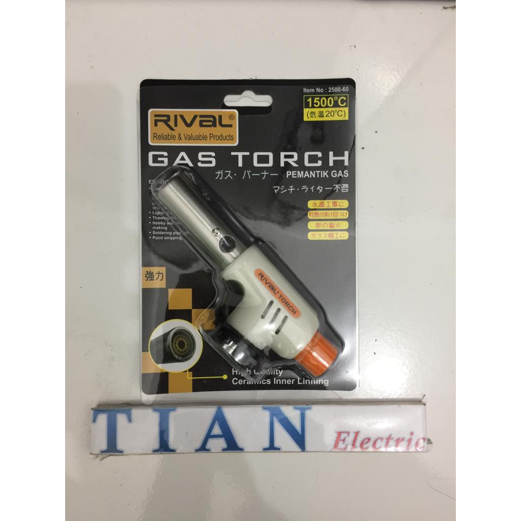 KENMASTER KM-915 Gas Torch Pemantik Gas / Alat Las / Alat Bakar + Gas Buttane