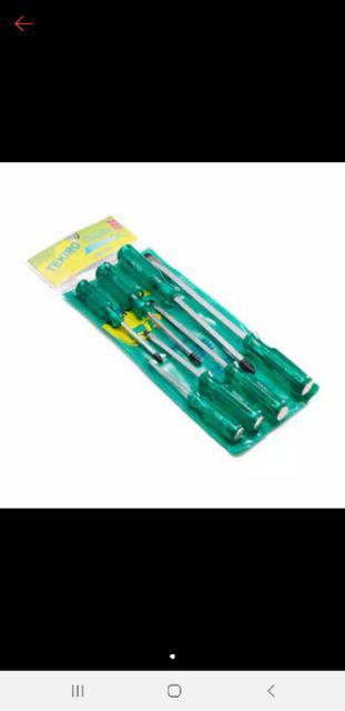 Tekiro Obeng Set Transparant 7pcs Premium