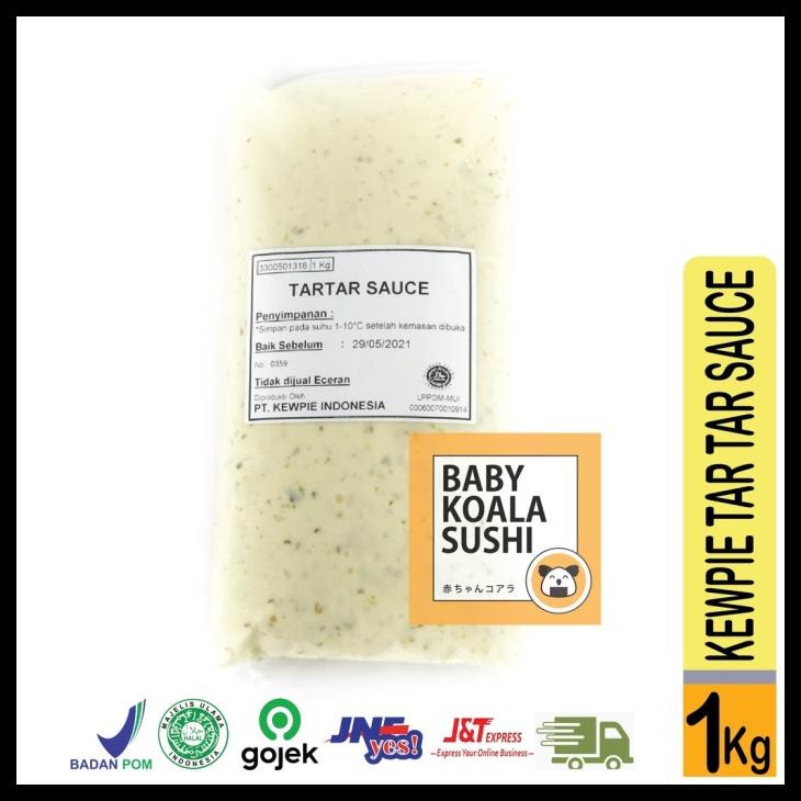 

TERBARUU!! TAR TAR SAUCE KEWPIE 1 Kg | Saus Tartar Gurih untuk Cocolan Steak Beef COD