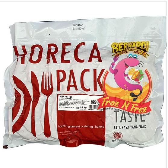 

Bernardi Beef Patties 1100 Gram - Horeca Pack Muezhahalifah