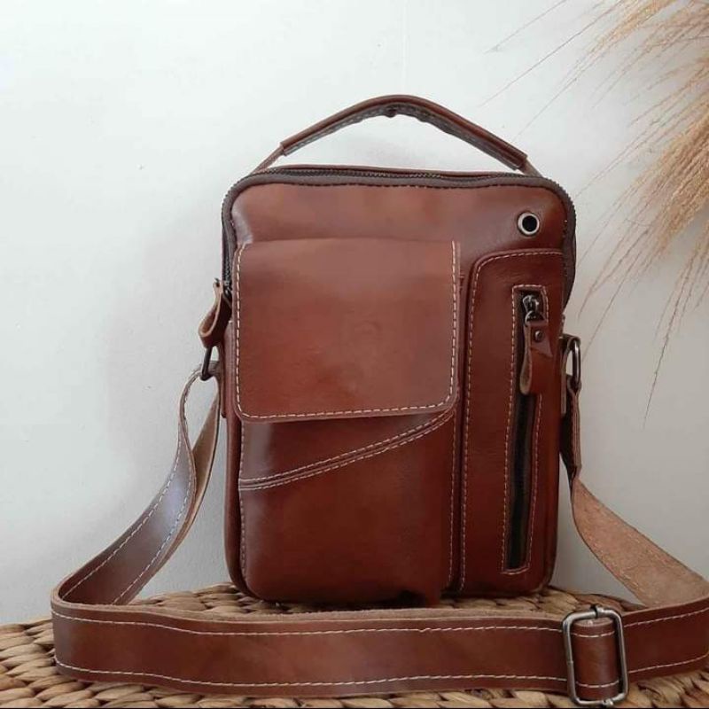 Tas Kulit Asli/Kulit Sapi asli