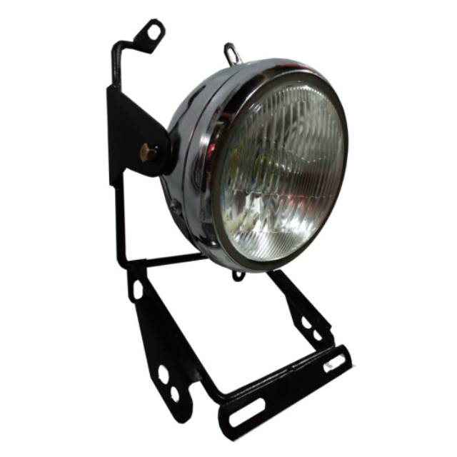 Braket lampu pesek verza set lampu pesek 5 inch yb100 Lampu Variasi Modifikasi Motor