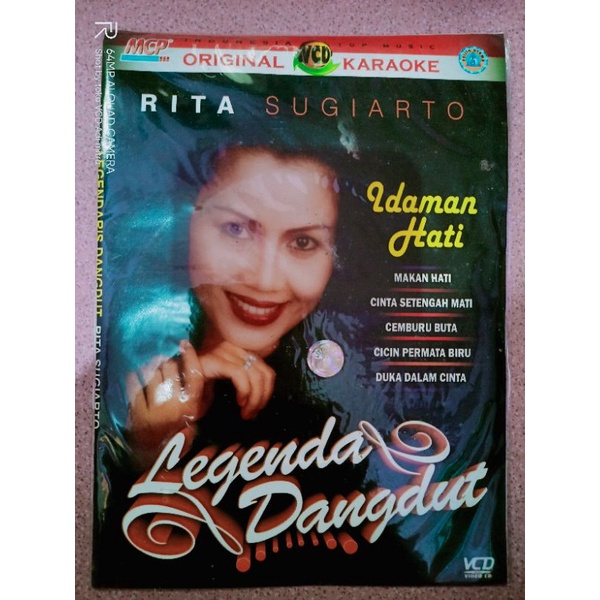 VCD original legenda dangdut Rita Sugiarto