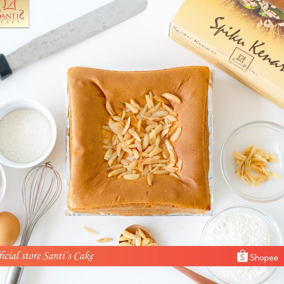 

❄Promo❊ DCRRP Spiku Kenari 18cm Santi's Cake Spikoe Resep Kuno Surabaya J68 ❄Best Seller