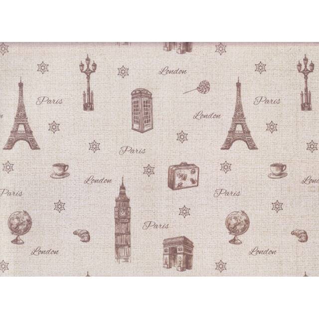 

Kertas Kado Sansan Wawa SW 5362 "country-paris-london