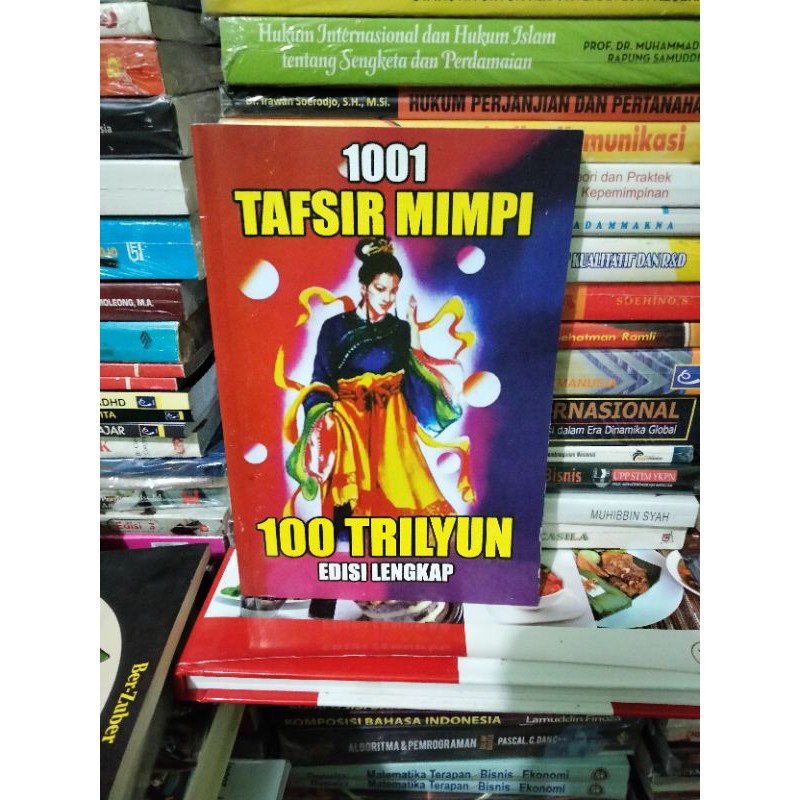Buku 1001 TAFSIR MIMPI 100 TRILYUN