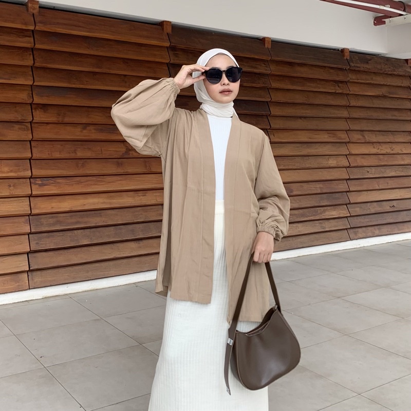 Lalune Outer - Formeeoutfit-Choco Nude