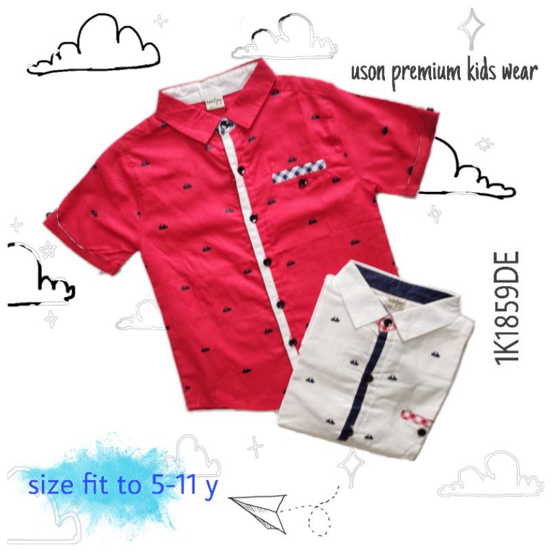 USON KEMEJA ANAK IMPORT